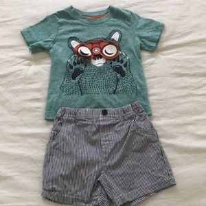 Baby size 9 months outfit.